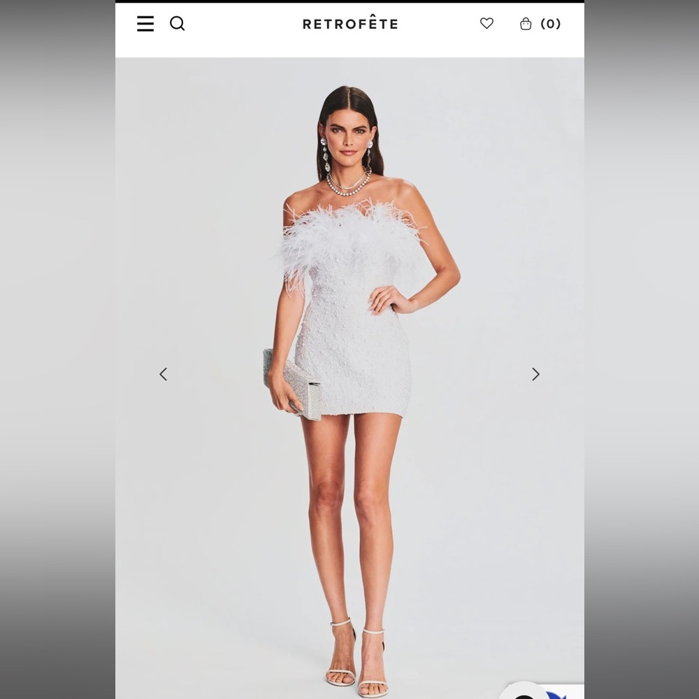 Retrofete Ronit Pearl Dress
